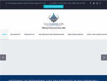 Tablet Screenshot of gclaharcpa.com